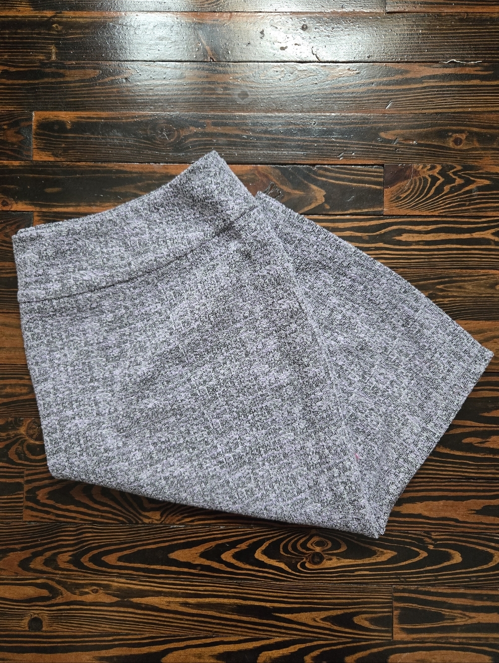 (3/$25) SOHO Apparel Grey Tweed Knit Pencil Skirt Professional Workwear Size 2X